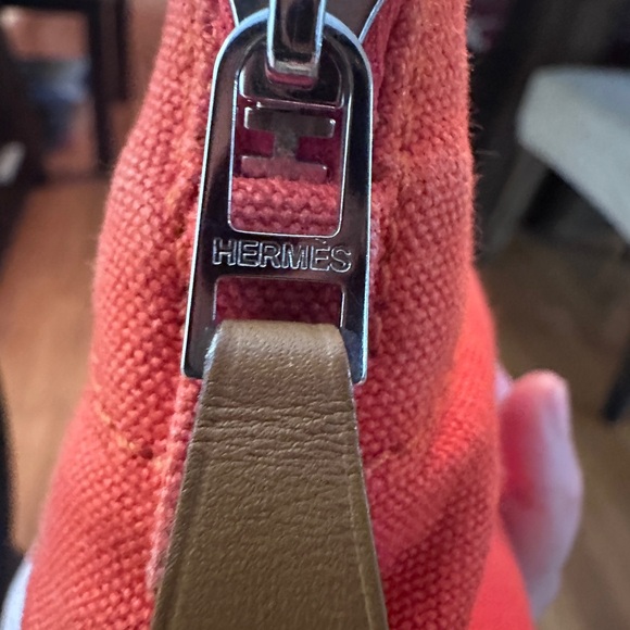 Authentic Hermès Mini Toile Bolide Case pouch - Picture 9 of 13